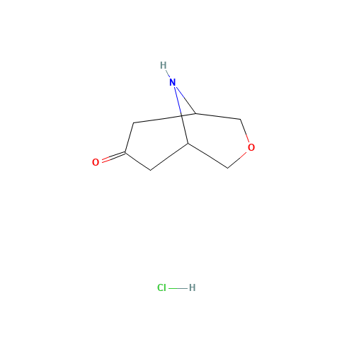 3-oxa-9-azabicyclo[3.3.1]nonan-7-one;hydrochloride (CAS: 1126795-00-3) - Related Chemical Product