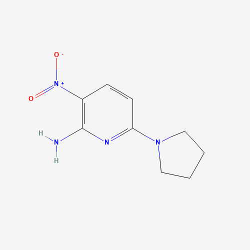 3-nitro-6-pyrrolidin-1-ylpyridin-2-amine (CAS: 526184-33-8) - Related Chemical Product