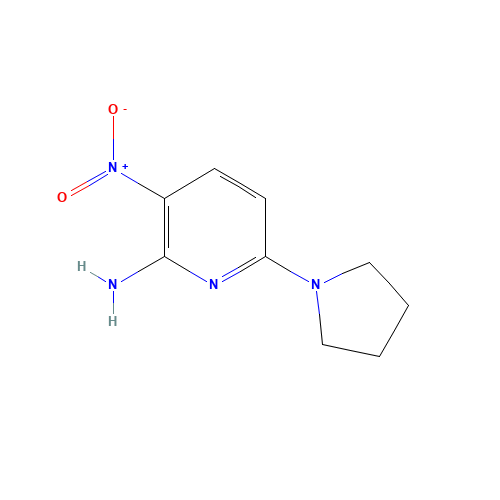 3-nitro-6-pyrrolidin-1-ylpyridin-2-amine (CAS: 526184-33-8) - Related Chemical Product