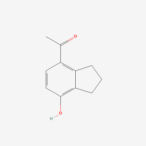 1-(7-hydroxy-2,3-dihydro-1H-inden-4-yl)ethanone (CAS: 28179-01-3) - Related Chemical Product