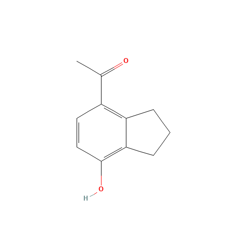 1-(7-hydroxy-2,3-dihydro-1H-inden-4-yl)ethanone (CAS: 28179-01-3) - Related Chemical Product