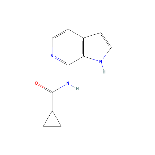 N-(1H-pyrrolo[2,3-c]pyridin-7-yl)cyclopropanecarboxamide (CAS: 1415124-66-1) - Related Chemical Product