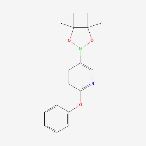 2-phenoxy-5-(4,4,5,5-tetramethyl-1,3,2-dioxaborolan-2-yl)pyridine (CAS: 330792-76-2) - Related Chemical Product