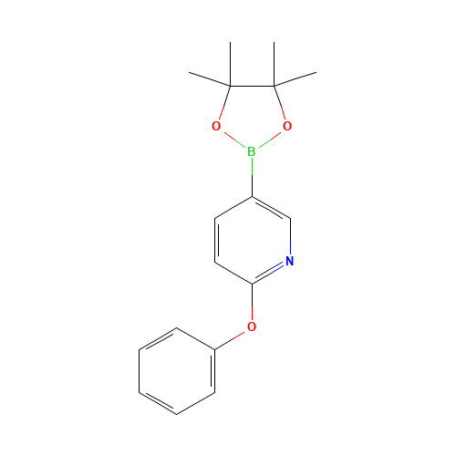 2-phenoxy-5-(4,4,5,5-tetramethyl-1,3,2-dioxaborolan-2-yl)pyridine (CAS: 330792-76-2) - Related Chemical Product