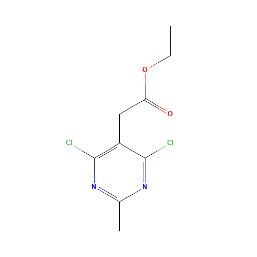 ethyl 2-(4,6-dichloro-2-methylpyrimidin-5-yl)acetate (CAS: 175140-75-7) - Related Chemical Product