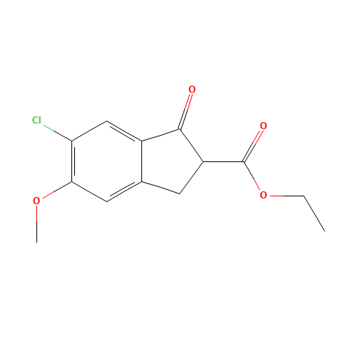 ethyl 5-chloro-6-methoxy-3-oxo-1,2-dihydroindene-2-carboxylate (CAS: 1235963-08-2) - Related Chemical Product
