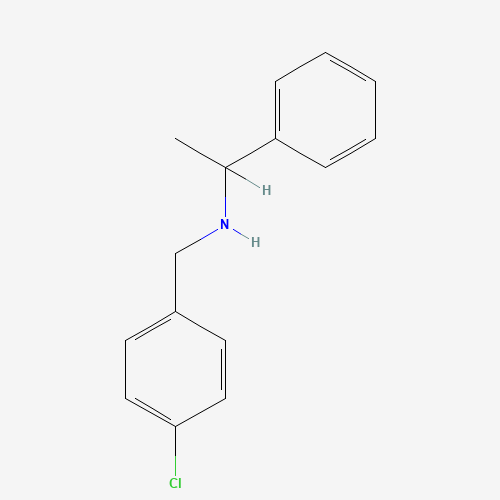 N-[(4-chlorophenyl)methyl]-1-phenylethanamine (CAS: 13541-49-6) - Related Chemical Product