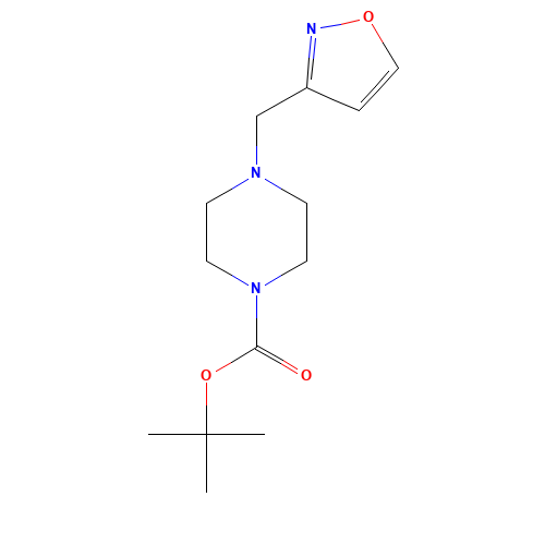 tert-butyl 4-(1,2-oxazol-3-ylmethyl)piperazine-1-carboxylate (CAS: 1269430-56-9) - Related Chemical Product