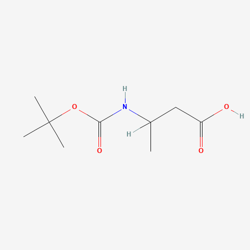 3-[(2-methylpropan-2-yl)oxycarbonylamino]butanoic acid (CAS: 52815-19-7) - Related Chemical Product