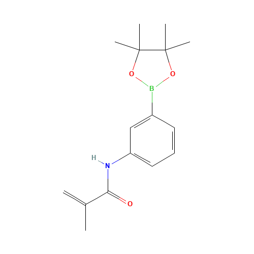 2-methyl-N-[3-(4,4,5,5-tetramethyl-1,3,2-dioxaborolan-2-yl)phenyl]prop-2-enamide (CAS: 1056904-42-7) - Related Chemical Product