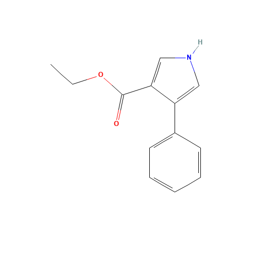 ethyl 4-phenyl-1H-pyrrole-3-carboxylate (CAS: 64276-62-6) - Related Chemical Product