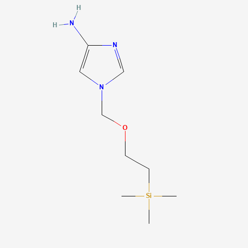 1-(2-trimethylsilylethoxymethyl)imidazol-4-amine (CAS: 1200606-31-0) - Related Chemical Product