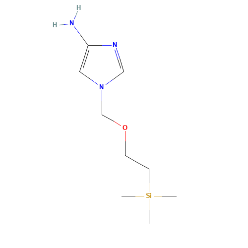 1-(2-trimethylsilylethoxymethyl)imidazol-4-amine (CAS: 1200606-31-0) - Related Chemical Product
