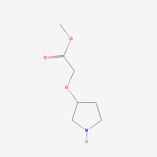 methyl 2-pyrrolidin-3-yloxyacetate (CAS: 748797-11-7) - Related Chemical Product