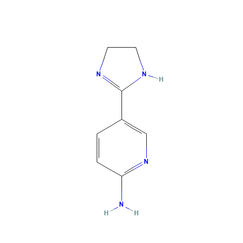 5-(4,5-dihydro-1H-imidazol-2-yl)pyridin-2-amine (CAS: 914203-53-5) - Related Chemical Product