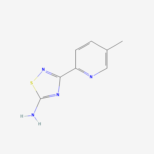 3-(5-methylpyridin-2-yl)-1,2,4-thiadiazol-5-amine (CAS: 1179360-38-3) - Related Chemical Product