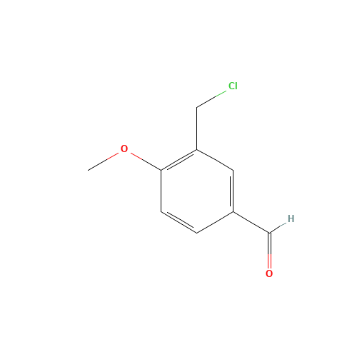 3-(chloromethyl)-4-methoxybenzaldehyde (CAS: 52577-09-0) - Related Chemical Product