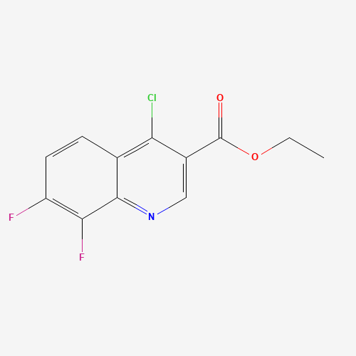 ethyl 4-chloro-7,8-difluoroquinoline-3-carboxylate (CAS: 318685-51-7) - Related Chemical Product