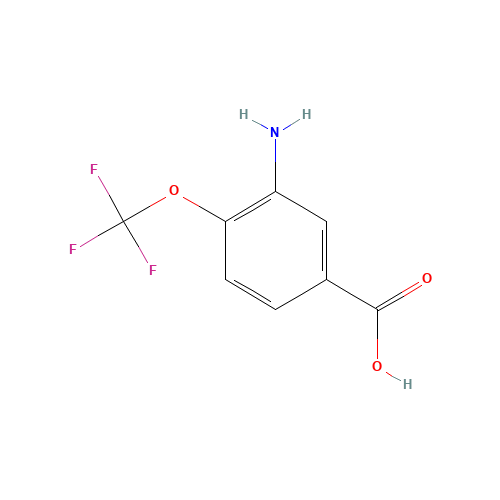 3-amino-4-(trifluoromethoxy)benzoic acid (CAS: 656-06-4) - Related Chemical Product