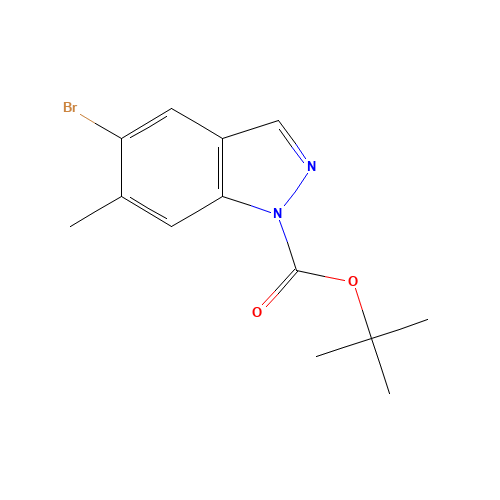 tert-butyl 5-bromo-6-methylindazole-1-carboxylate (CAS: 1305320-67-5) - Related Chemical Product