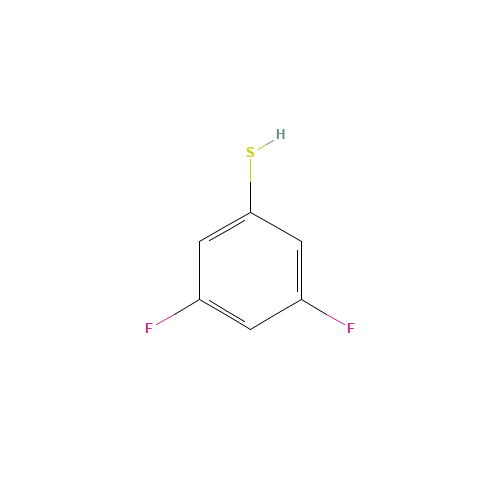 3,5-difluorobenzenethiol (CAS: 99389-26-1) - Chemical Structure and Molecular Formula 