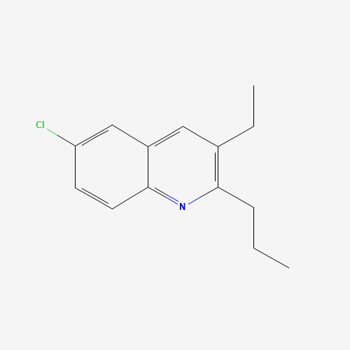 6-chloro-3-ethyl-2-propylquinoline (CAS: 3299-46-5) - Related Chemical Product