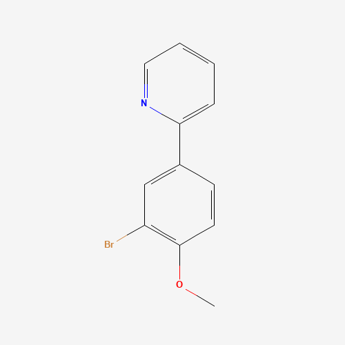 2-(3-bromo-4-methoxyphenyl)pyridine (CAS: 168823-65-2) - Related Chemical Product