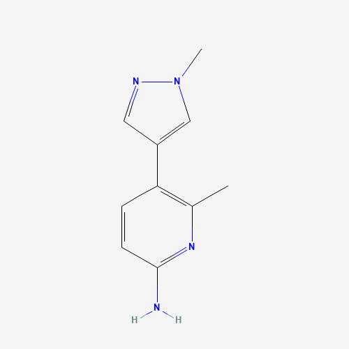 6-methyl-5-(1-methylpyrazol-4-yl)pyridin-2-amine (CAS: 1429777-48-9) - Related Chemical Product