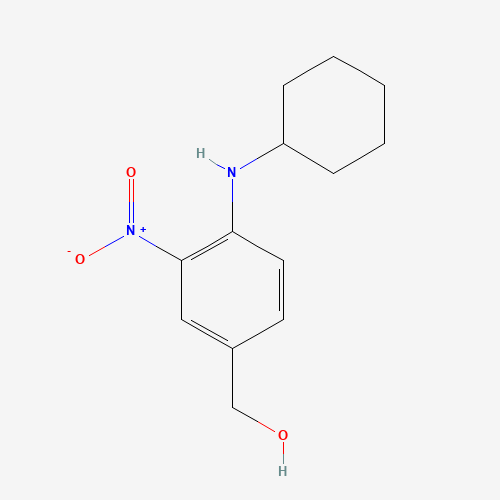 [4-(cyclohexylamino)-3-nitrophenyl]methanol (CAS: 509094-02-4) - Related Chemical Product