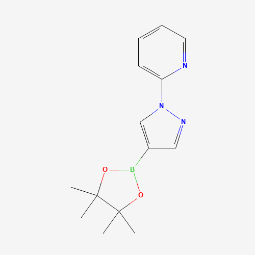 2-[4-(4,4,5,5-tetramethyl-1,3,2-dioxaborolan-2-yl)pyrazol-1-yl]pyridine (CAS: 1373616-12-6) - Related Chemical Product