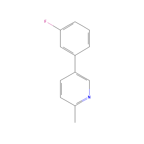 5-(3-fluorophenyl)-2-methylpyridine (CAS: 713143-67-0) - Related Chemical Product
