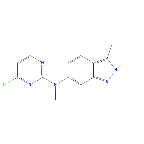 N-(4-chloropyrimidin-2-yl)-N,2,3-trimethylindazol-6-amine (CAS: 1252927-45-9) - Related Chemical Product