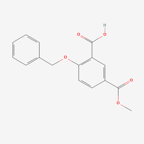 5-methoxycarbonyl-2-phenylmethoxybenzoic acid (CAS: 518978-21-7) - Related Chemical Product
