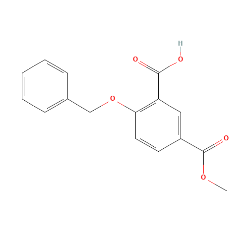 5-methoxycarbonyl-2-phenylmethoxybenzoic acid (CAS: 518978-21-7) - Related Chemical Product