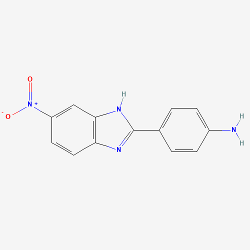 4-(6-nitro-1H-benzimidazol-2-yl)aniline (CAS: 71002-88-5) - Related Chemical Product