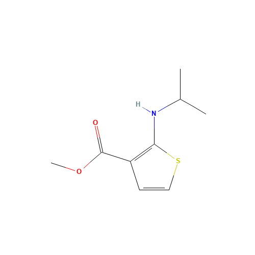 methyl 2-(propan-2-ylamino)thiophene-3-carboxylate (CAS: 859204-09-4) - Related Chemical Product