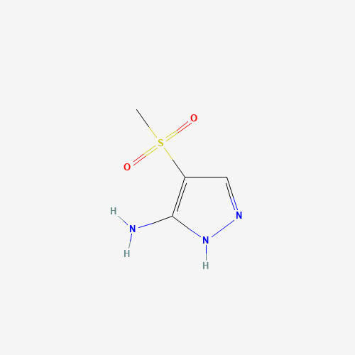 4-methylsulfonyl-1H-pyrazol-5-amine (CAS: 106232-38-6) - Related Chemical Product