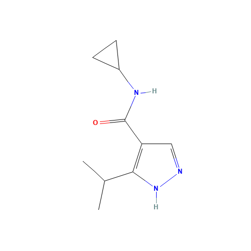 N-cyclopropyl-5-propan-2-yl-1H-pyrazole-4-carboxamide (CAS: 1369997-81-8) - Related Chemical Product