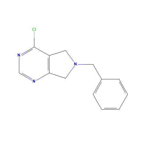 6-benzyl-4-chloro-5,7-dihydropyrrolo[3,4-d]pyrimidine (CAS: 1190984-93-0) - Related Chemical Product