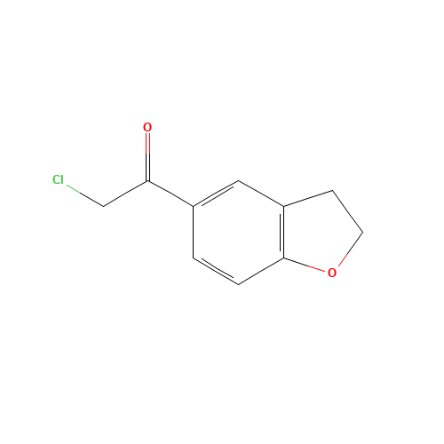 2-chloro-1-(2,3-dihydro-1-benzofuran-5-yl)ethanone (CAS: 64089-34-5) - Related Chemical Product