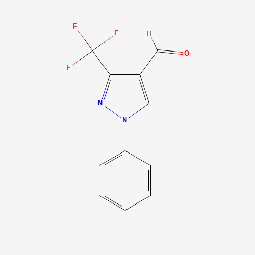 1-phenyl-3-(trifluoromethyl)pyrazole-4-carbaldehyde (CAS: 1185292-86-7) - Related Chemical Product