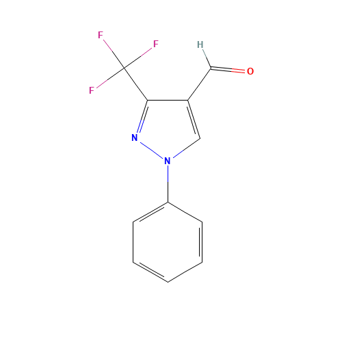 1-phenyl-3-(trifluoromethyl)pyrazole-4-carbaldehyde (CAS: 1185292-86-7) - Related Chemical Product