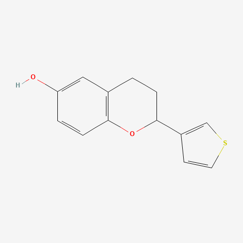 2-thiophen-3-yl-3,4-dihydro-2H-chromen-6-ol (CAS: 1426900-08-4) - Related Chemical Product