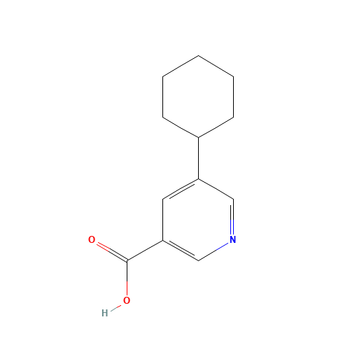 5-cyclohexylpyridine-3-carboxylic acid (CAS: 73355-61-0) - Related Chemical Product