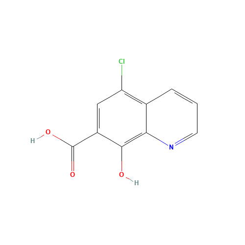 5-chloro-8-hydroxyquinoline-7-carboxylic acid (CAS: 205040-62-6) - Related Chemical Product