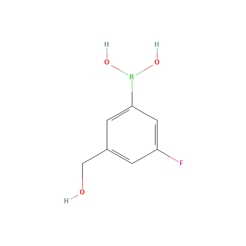 [3-fluoro-5-(hydroxymethyl)phenyl]boronic acid (CAS: 1146614-40-5) - Related Chemical Product