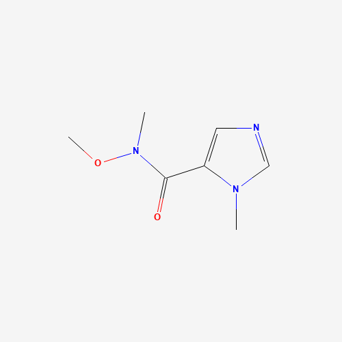 N-methoxy-N,3-dimethylimidazole-4-carboxamide (CAS: 592554-79-5) - Related Chemical Product