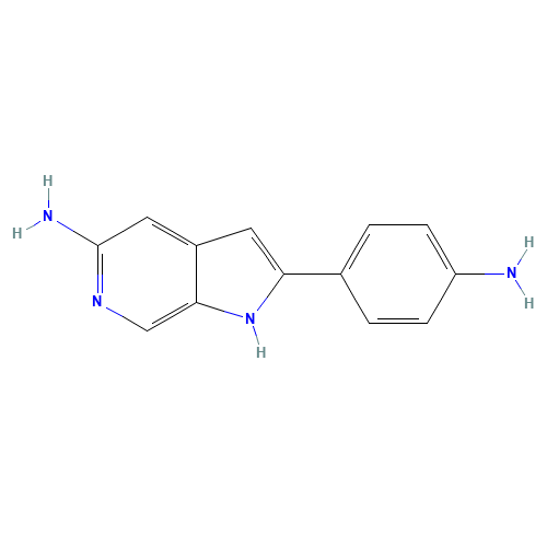 2-(4-aminophenyl)-1H-pyrrolo[2,3-c]pyridin-5-amine (CAS: 1246470-79-0) - Related Chemical Product
