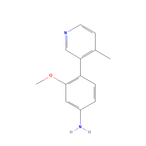 3-methoxy-4-(4-methylpyridin-3-yl)aniline (CAS: 1357094-52-0) - Related Chemical Product