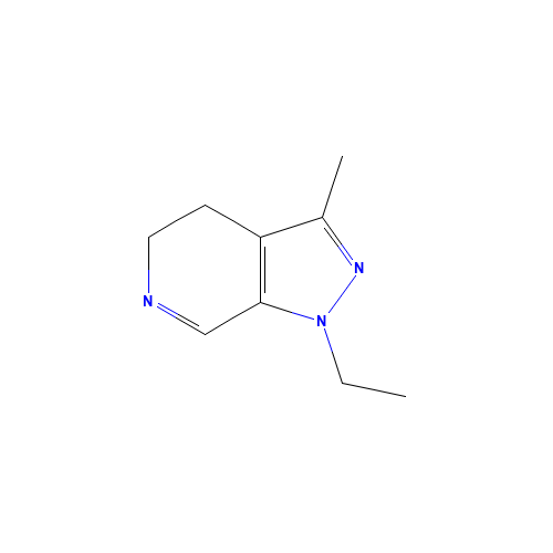 1-ethyl-3-methyl-4,5-dihydropyrazolo[3,4-c]pyridine (CAS: 1430218-25-9) - Related Chemical Product